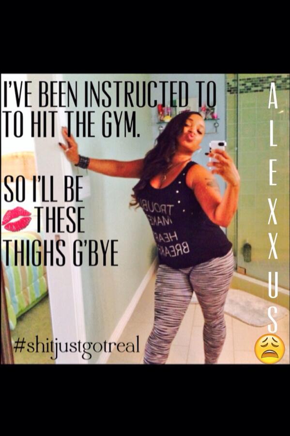 AlexdaKat's tweet image. I'll go through separation anxiety I'm SURE!!! 😢💔👎 #thickchicsrock #byebyethighs #hatebeingcold