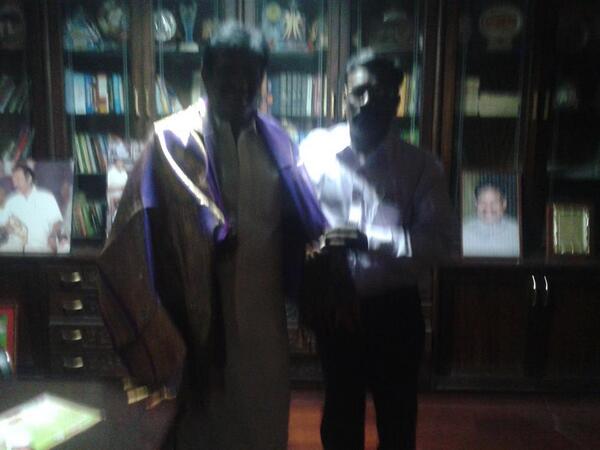 mutharaiyars's tweet photo. WITH FORMER FOREST MINISTER OF TAMILNADU &amp;EX MP OF TRICHY MR,N.SELVARAJ. http://t.co/cjfna38JYm
