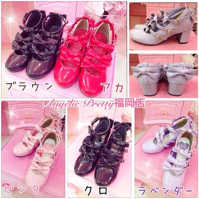 Angelic P retty エナメルChelseaリボンシューズ Enamel Chelsea Ribbon Shoes by Angelic Pretty