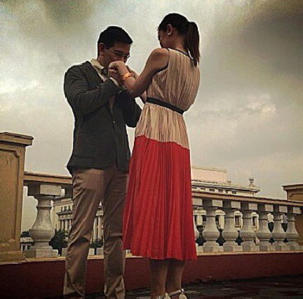imrichardlim's tweet photo. This is happiness :) @mayadelarosa http://t.co/407CqOzOrT