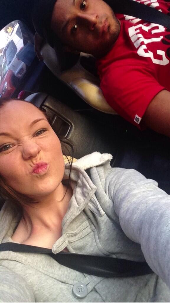 Bamber132's tweet photo. He loooooves mee lol ❤💋 http://t.co/LHYQgzx6LC