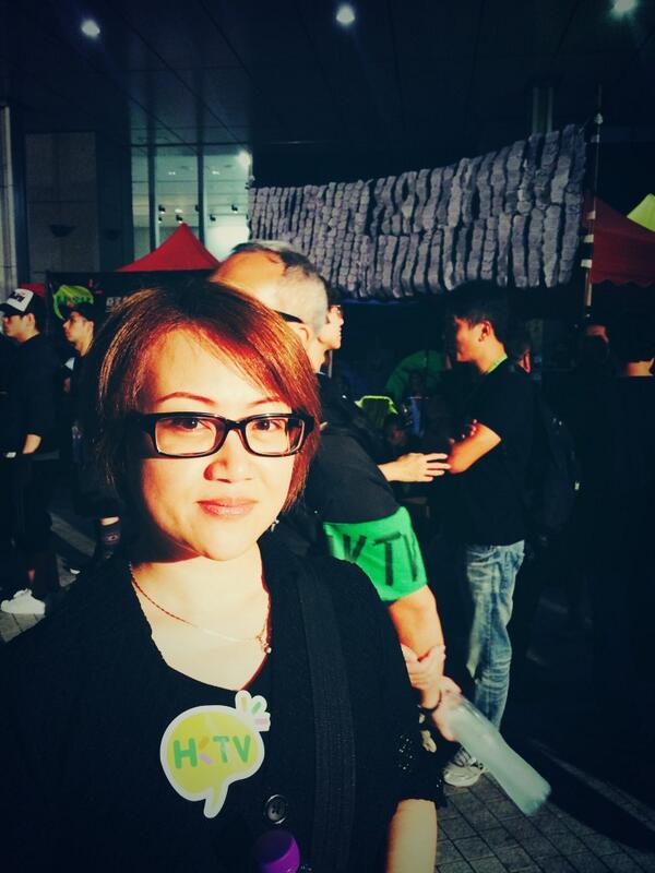 VivienneChow's tweet photo. Veteran #TV actress Chan On-Ying: "the govt's poor handling has united the people of #HK" @SCMP_News #TVprotest http://t.co/VVJDdi8ICN