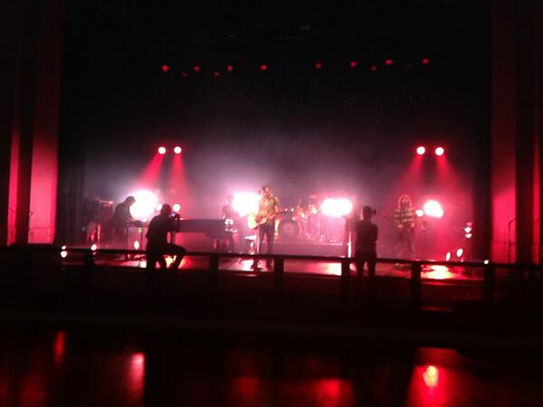 QueenWillRock's tweet photo. Soundcheck at The Empire. Live and Loud! #queenextrava http://t.co/aQuHSwkrKi