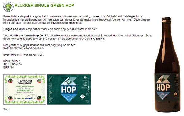 Vanaf nu in onze winkel verkrijgbaar! #keikoppenbier #rookop en #singlegreenhop van <a href="/deplukker/">Brouwerij De Plukker</a>