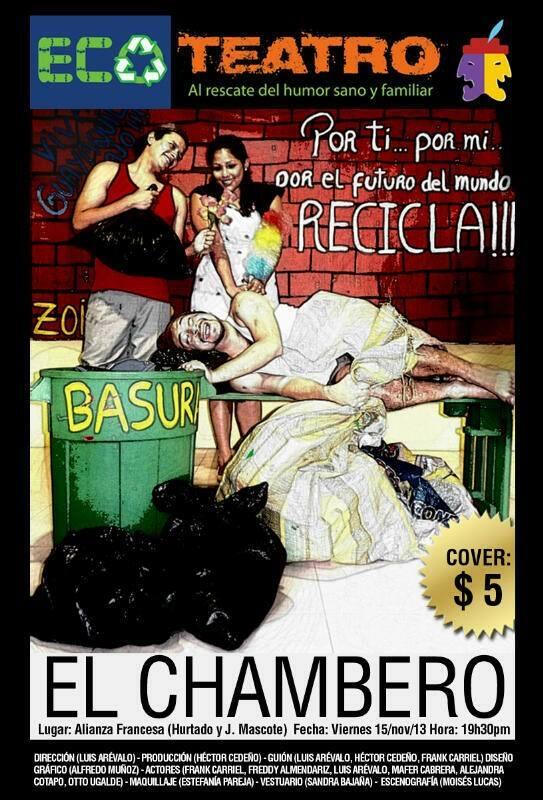 hectorcedeno3's tweet photo. ATENCIÓN: ¡teatro del bueno! ECOTEATRO te trae "El chambero", comedia original para todo público. ¡NO TE LA PIERDAS! http://t.co/a696NNg2TJ