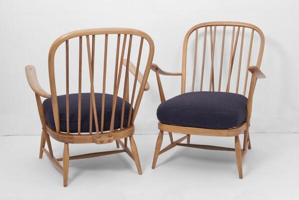 Vintage Ercol armchairs added! vault-store.co.uk