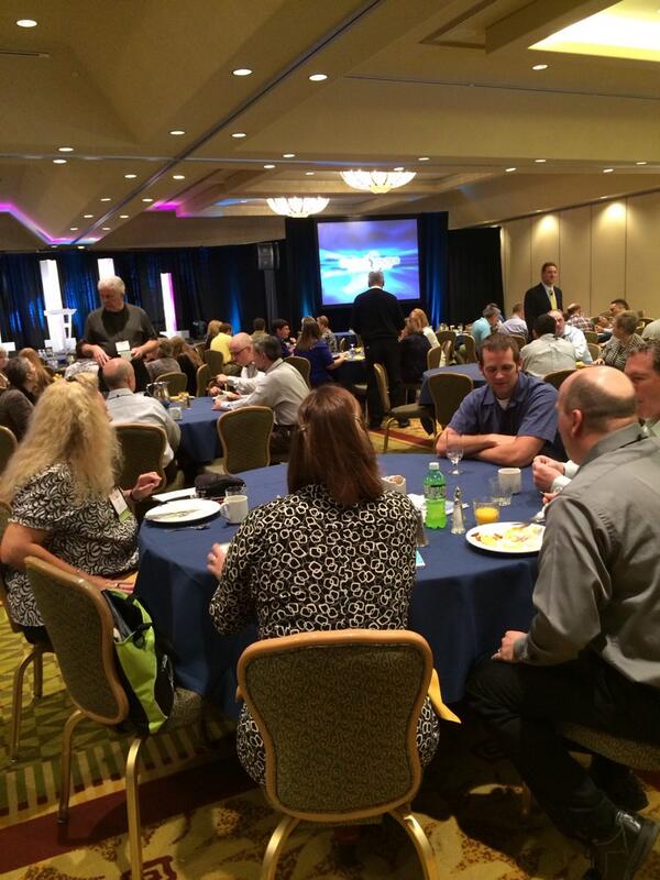 QueueGuru's tweet image. More food!  Breakfast is up.  General session starts at 9 AM. @jayrifenbary true to your core.