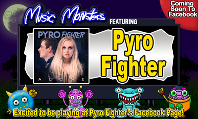 MusicMonsters2's tweet photo. Shout Out Pyro Fighter Fans! The Music Monsters will be shakin' it on @PyroFighterBand ‘s Facebook page in Jan! http://t.co/yv9HDhJULs