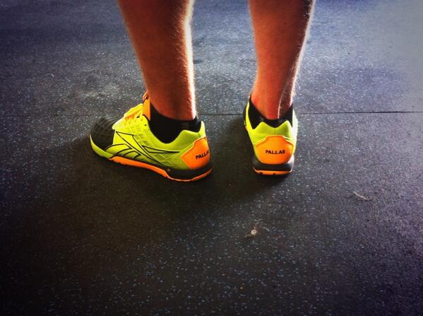 First #wod in my new shoes...Helen PR. 6:58 #crossfit