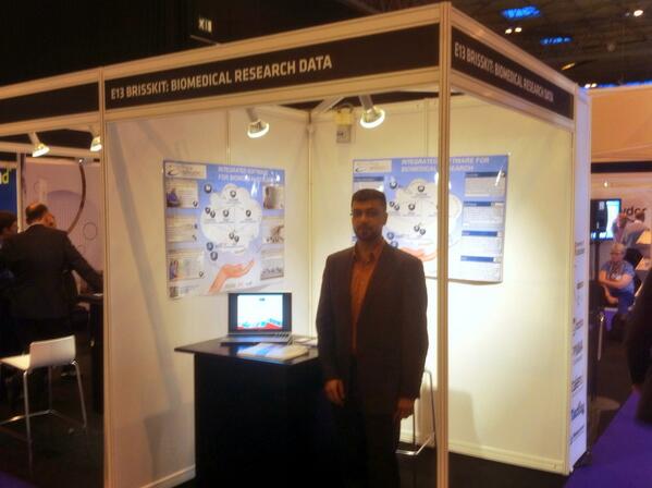 jtedds's tweet image. @BRISSKit stand with @shajidissa Lots of interest at #EHILive at NEC, Birmingham brisskit.le.ac.uk #BRISSKit
