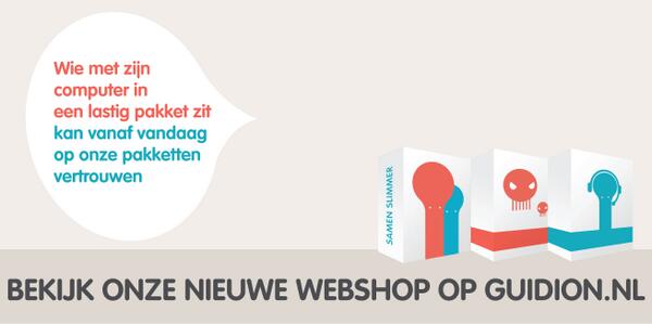 Guidion's tweet photo. Guidion heeft een nieuwe webshop! Ga gauw naar guidion.nl en vind de oplossing voor jouw computerprobleem! http://t.co/xEEA3V9tEM