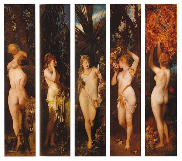 deutschekunst's tweet photo. ハンス・マカルト『五感』 Hans Makart - Die fünf Sinne https://t.co/eU9flQpjdc