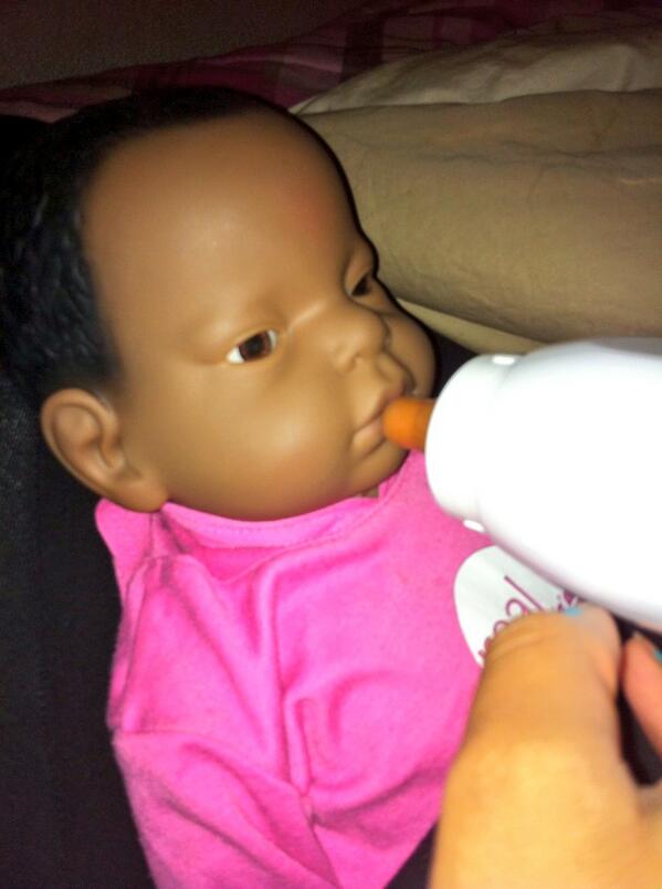 NCunigan's tweet photo. Real babies don't cry THIS much!π. #ChildDevelopmentProblems http://t.co/pG2VchHOGa