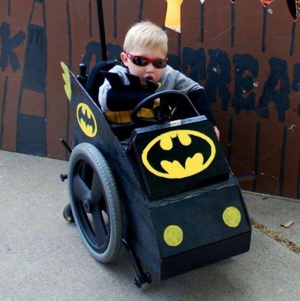 SSForPresident's tweet photo. Support Physical Disabled people's rights. Vote for the Green Party and be this kid's hero. #Batman #GoGreenOrGoHome http://t.co/MtrWi9sAty