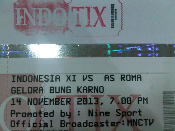 jalzQding's tweet photo. Hore! siap2 pulang cepat buat brngkt ke gbk nonton as roma!! Forza Roma! *cumamimpi @indoroma @NineSportInc @indotix http://t.co/ePhbKnsBx5