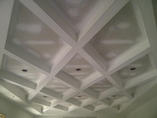 Parlament Drywall On Twitter Coffered Ceiling Http T Co