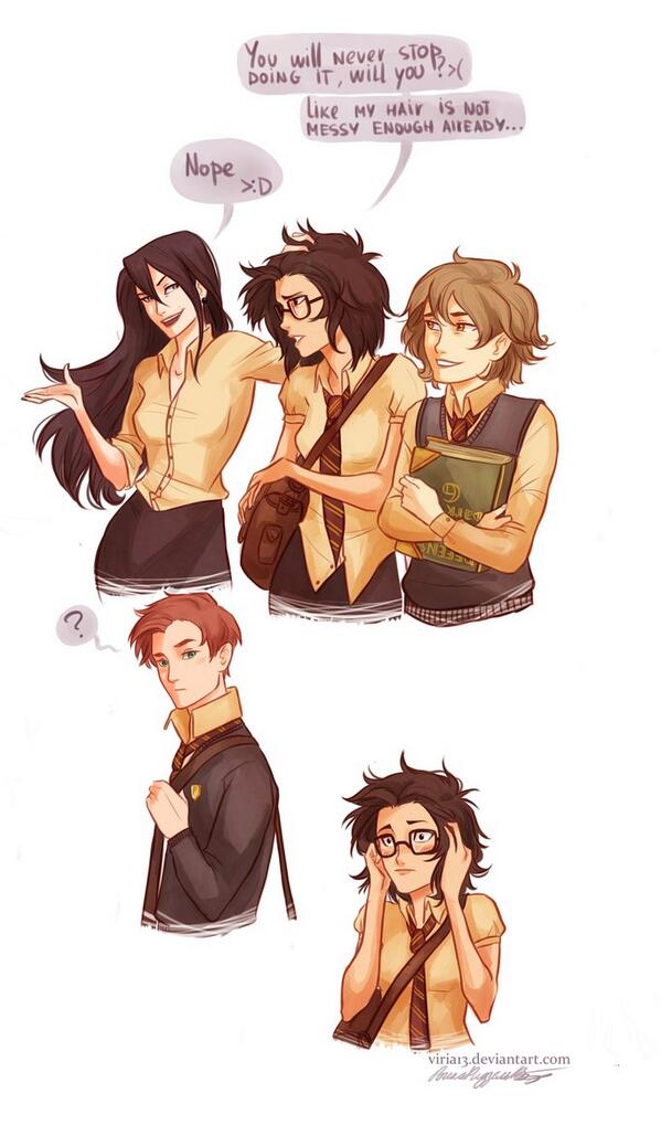 _LupinRemus's tweet photo. Trelawney cada vez tiene más idas de olla... http://t.co/liQs5XOqgX