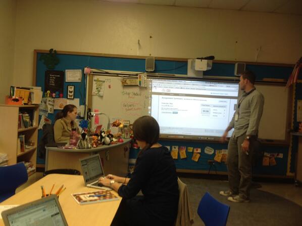 KDPteacher123's tweet photo. Working on @TenMarks for differentiated lessons in the class @sledeaux84 #mannschool http://t.co/O7dE74z2U3