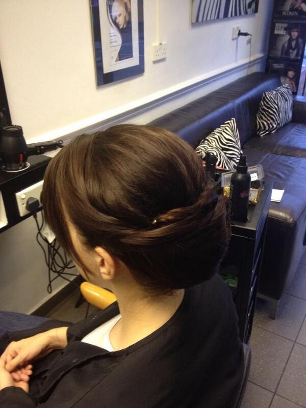 Studio101_'s tweet image. Wedding hair trial :)