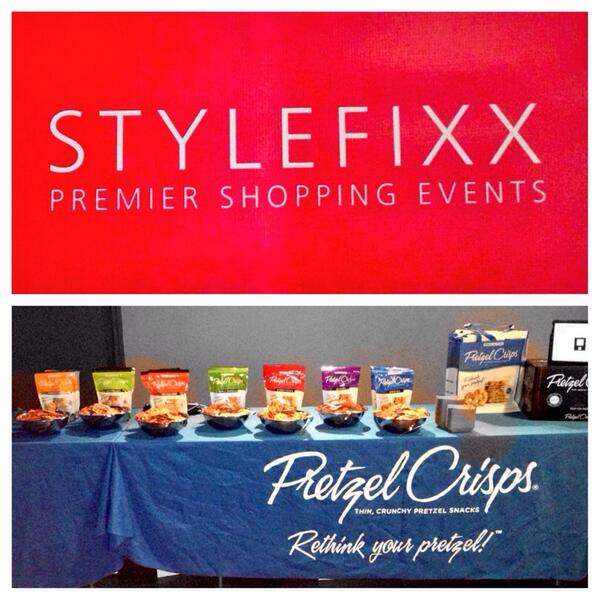 PretzelCrisps's tweet image. Premier shopping, premier snacks @StyleFixxEvents #snackfixx