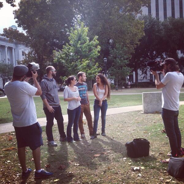 STATravelGlobal's tweet photo. Time for one last bit of filming in the park before it's time to go to the airport - our epic road trip is over! http://t.co/Wgtq5n2ArD