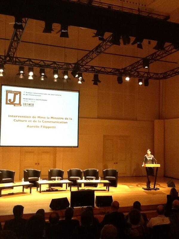 pierrehaski's tweet photo. .@aurelifil sur ses terres à #Assises2013 à Metz. Discours peu inspiré de la ministre de la communication, hélas... http://t.co/Cc6iXh4lX3