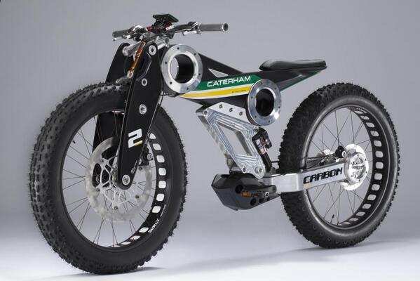 Caterham Bikes heeft zich voor de Carbon E-Bike laten inspireren door de Formule 1. autovandaag.nl/autonieuws/940…