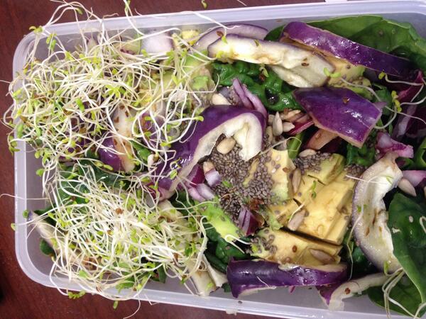 BodyShopMJ's tweet photo. Thinking that a salad has to be boring.
Wrong! http://t.co/M97f5ofmrE