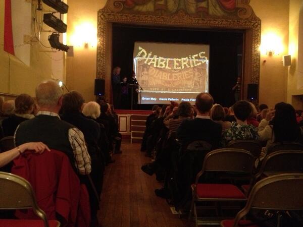 londonstereo's tweet photo. From the oldest music hall in the world, Victoria Hall in Settle, Brian and team start this evenings talk. http://t.co/YYZFoj6HmV