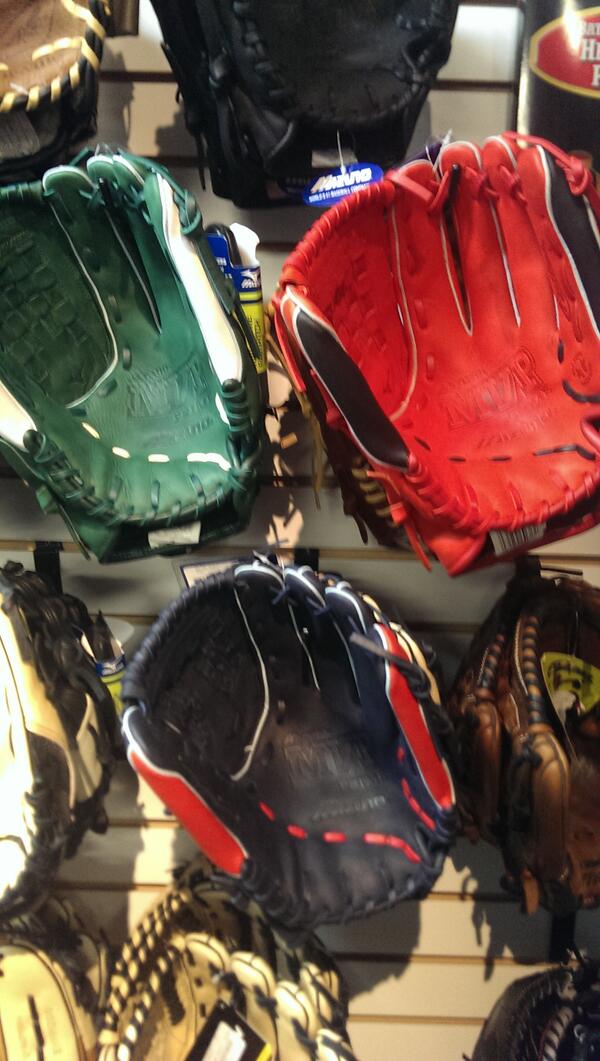 A sneak peek at the custom colors available in the MVP Prime FP gloves from <a href="/MizunoFastpitch/">mizunofastpitch</a>.