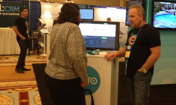 petedaleyjr's tweet image. Kudos to @Xero CEO @roddrury for giving LIVE demos...at the booth and in his keynote!  #solutions13
