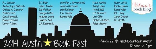 I know what I'm doing for my birthday wknd! #AustinBookFest