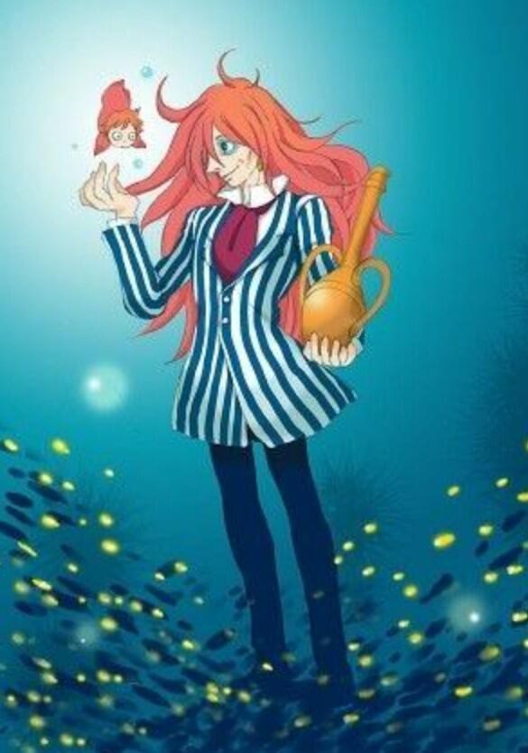 崖の上のポニョ】 フジモトはかつて海底二万マイルのノーチラス号に