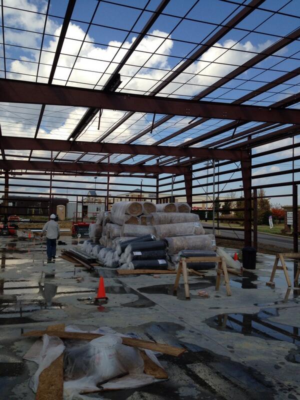 BodyShopMJ's tweet photo. Ceiling to be installed this week! http://t.co/WBfAE2iAHR