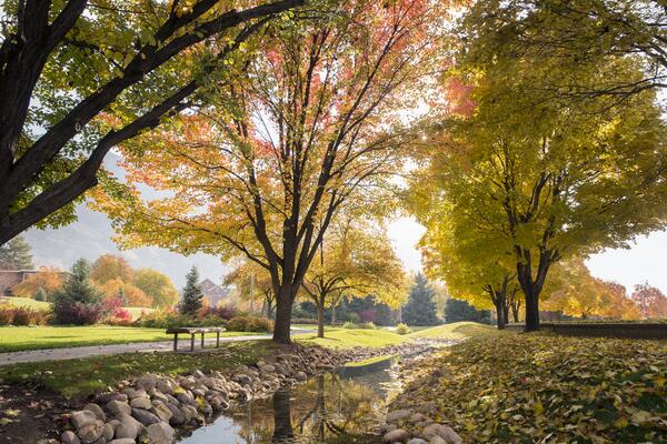Byu Campus In The Fall Is Beautiful Thanks To Byuphoto For This Great Shot Here S To Enjoying The Warm While It Lasts Http T Co Ytps4zfunp