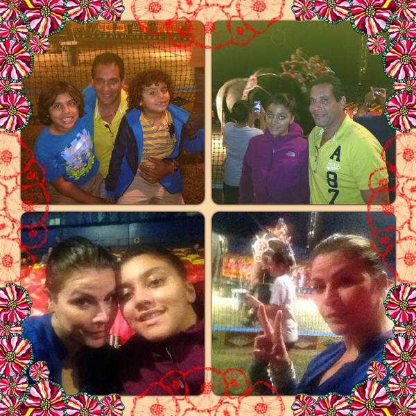OLGATANON1313's tweet photo. Disfrutando del circo con mi bella Fam !!! Les envió mil bendiciones!!!! http://t.co/dRqAHBOLqm