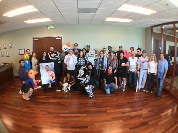 WDMGroup's tweet image. Halloween at WDM Group San Diego. Hope you had a spooky one!