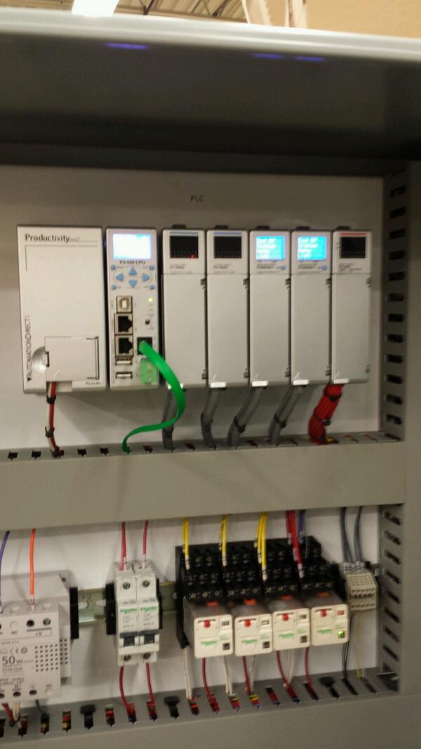 DTS_Incorp's tweet image. Testing a recent project DTS developed using #AutomationDirect P3000 series PAC. Pleasantly surprised by this unit.