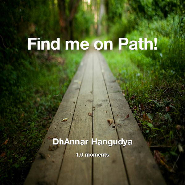 Find me on #Path now! Go to: path.com! #thepersonalnetwork