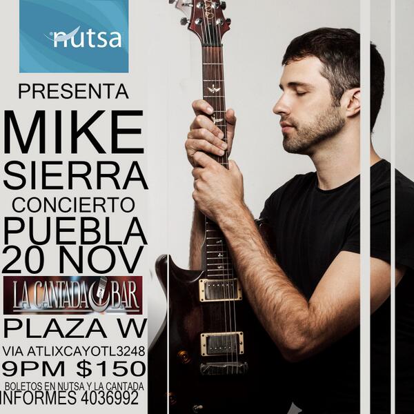 UniversoMiqueS's tweet photo. 20 de Noviembre #MikeSierraEnPuebla ¡no te lo pierdas! http://t.co/iMGHWEhnIZ @MikeSPuebla http://t.co/Fw3KLG1zbb