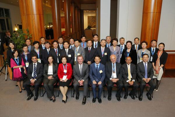 NickVarvarisMP's tweet photo. Last night I attended the Chinese Advanced Leadership Program with  @Senator_CFW and The Hon. Christopher Pyne MP. http://t.co/XwqCHneagy