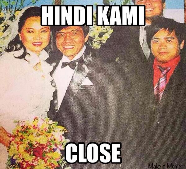 saabmagalona's tweet photo. Benhur Luy at Janet &amp; Jimmy Napoles' wedding http://t.co/HjxKTQOwm9