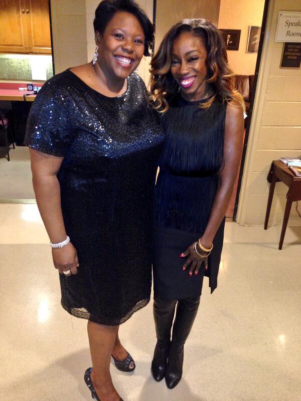 HendersonKaya's tweet photo. Thanks @EstelleDarlings for helping us salute our outstanding educators @ #StandingOvation2013 by @DCEdFund #weRdcps http://t.co/HITcV8xazD