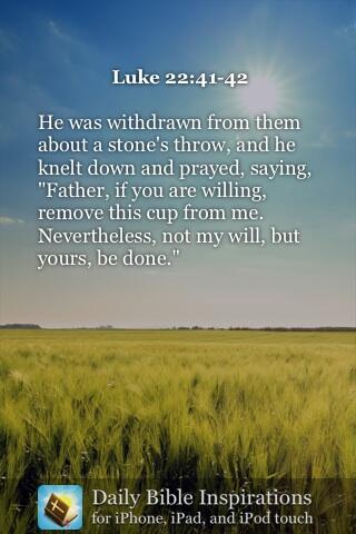 HisWordOurHelp's tweet image. He was withdrawn from them about a stone's throw, and he knelt down and prayed,… (Luke 22:41-42)