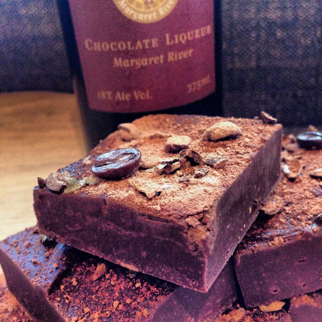 Andrea on Twitter "Macchiato & Chocolate Liqueur Fudge using