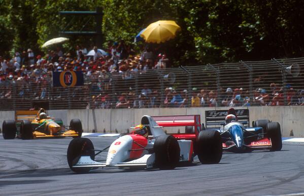 McLarenF1's tweet photo. On this day 20 years ago Ayrton Senna won his very last GP. #Legend #Respect #BelieveInMcLaren #F1 http://t.co/M0dpzq6N1Z