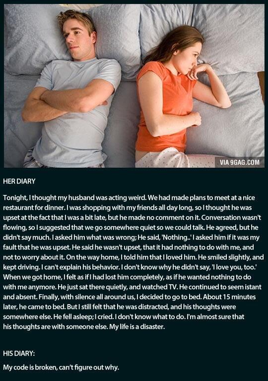 9GAG's tweet photo. Being in a relationship with an engineer. http://t.co/2bpEh1GIi2