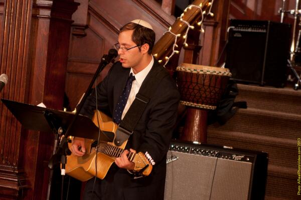 Our very own Dani Bauer singing Pink Floyd at Kohelet! #SARfellows #rockstar