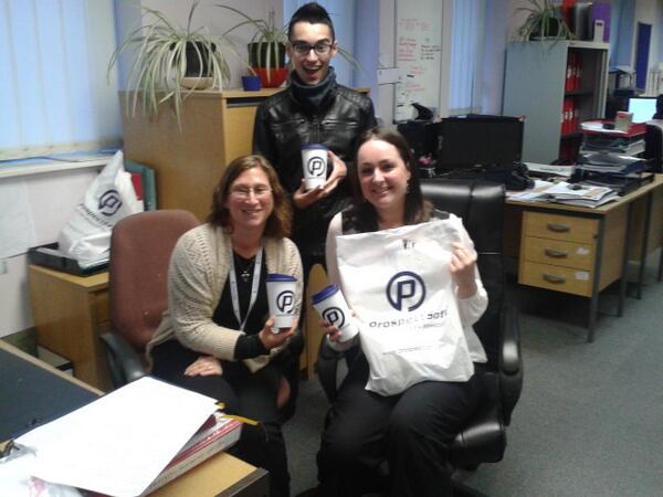 Training_WF's tweet photo. Thanks @ProspectSoft for the goody bags &amp; thermos flasks! Really enjoyed the business growth workshop today @TheNMMUK http://t.co/exu9dENLcb