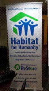 Display produced for Habitat For Humanity @HabitatFton by 6ColourCopy, a Jobs Unlimited Enterprise. #socialenterprise